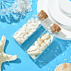 6Pcs 3 Sets 3 Styles Transparent Glass Wishing Bottle Decoration AJEW-CN0004-05-4