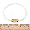 304 Stainless Steel with Polyester Metallic Cord Bracelets for Women BJEW-Z145-01G-32-5