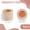 Solid Wood Candlestick DIY-WH0899-594-2