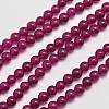 Natural & Dyed Malaysia Jade Bead Strands X-G-A146-4mm-A15-3