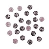 Printed Resin Cabochons CRES-WH0010-6-1