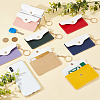 8Pcs 8 Colors Imitation Leather Wallets AJEW-WR0001-19-5
