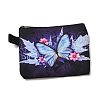 Butterfly Pattern Polyester Clutch Bags PAAG-PW0016-16G-2