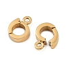 304 Stainless Steel Twister Clasps STAS-B095-04G-01-2
