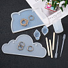 DIY Silicone Hangtag Molds Kits DIY-TA0008-41-5