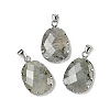 Natural Labradorite Pendants G-H086-01P-05-1