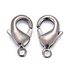 Brass Lobster Claw Clasps X-KK-903-B-NF-3