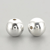 925 Sterling Silver Beads STER-S002-15-6mm-1