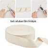 Cotton Cotton Twill Tape Ribbons OCOR-WH0057-30I-03-2