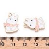 Alloy Enamel Pendants PALLOY-N170-035B-NR-3