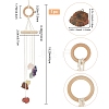 Ring Wind Chimes HJEW-WH0021-29A-2