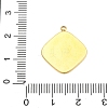 304 Stainless Steel Pendants STAS-V004-13G-01-3