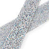 Glitter Resin Hotfix Rhinestone(Hot Melt Adhesive On The Back) OCOR-TA0001-13-14