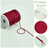 1 Roll 100 Yards Round Nylon Braided Thread NWIR-PH0002-22A-4