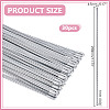 30Pcs Galvanized Steel Tube Boning DIY-HY0003-19B-2