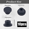 10Pcs Silicone Hole Plugs AJEW-GF0011-66B-2