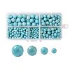 340Pcs 4 Sizes Natural Howlite Beads G-LS0001-20-1