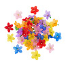 48Pcs 12 Styles Frosted Acrylic Pendants PALLOY-TA0002-52-2