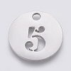 Non-Tarnish 304 Stainless Steel Pendants LS-STAS-F233-05-P-1