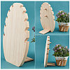 Pine Wood Jewelry Display Stands NDIS-WH0006-04-4