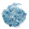 Natural Aquamarine Chip Beads Strands X-G-E271-96-6
