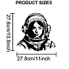 MAYJOYDIY US 1Pc Astronaut Theme PET Hollow Out Drawing Painting Stencils DIY-MA0002-77-2