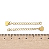 Ion Plating(IP) 304 Stainless Steel Curb Chain Extender X-STAS-A097-02A-G-3