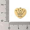 304 Stainless Steel Charms LS-STAS-S123-03G-07-3