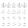 20Pcs 4 Styles Iron Wire Pendants FIND-FS0003-39-1