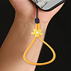 1Pc Silicone Nylon Bead Mobile Straps HJEW-LP0001-51-3