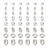 Craftdady 160Pcs 8 Style CCB Plastic Beads CCB-CD0001-01-11