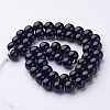 Natural Mashan Jade Round Beads Strands X-G-D263-8mm-XS32-3