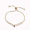 Adjustable Brass Slider Bracelets BJEW-JB05668-1