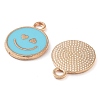 Alloy Enamel Pendants PALLOY-S192-04G-03-2