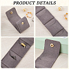 1Pc PU Leather Jewelry Rolls ABAG-CL0001-43C-6
