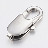Tarnish Resistant 304 Stainless Steel Lobster Claw Clasps STAS-K167-05P-2
