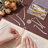 30Pcs 2 Colors Tibetan Style Alloy Bookmarks AJEW-UN0003-28-4
