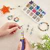 SUNNYCLUE DIY Stretch Bracelets Making Kits DIY-SC0013-72-5