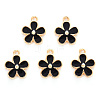 Alloy Enamel Charms X-ENAM-R059-02D-RS-1