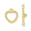 Brass Toggle Clasps KK-CBA42CA-01D-G-2