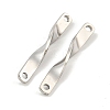 Non-Tarnish 304 Stainless Steel Connector Charms STAS-P365-04P-2