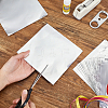 Square Tinfoil Paper Sheets for Craft Engraving OFST-WH0004-157-3