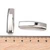 304 Stainless Steel Tube Beads STAS-A138-02P-3