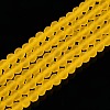 Transparent Glass Beads Strands EGLA-A044-T4mm-MD05-2