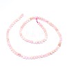 Natural Morganite Beads Strands G-F602-12-4mm-3