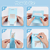 Paper Gift Storage Boxes with Visible Window CON-WH0110-003A-01-4