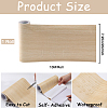 Wood Grain Pattern PVC Self-Adhesive Tapes AJEW-WH0258-957C-2