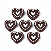Opaque Epoxy Resin Cabochons CRES-S358-77-1