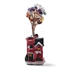 Christmas Theme Resin House Home Decoration DJEW-H013-01A-1