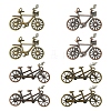 8Pcs 4 Styles Tibetan Style Alloy Pendants FIND-FS0002-59-1